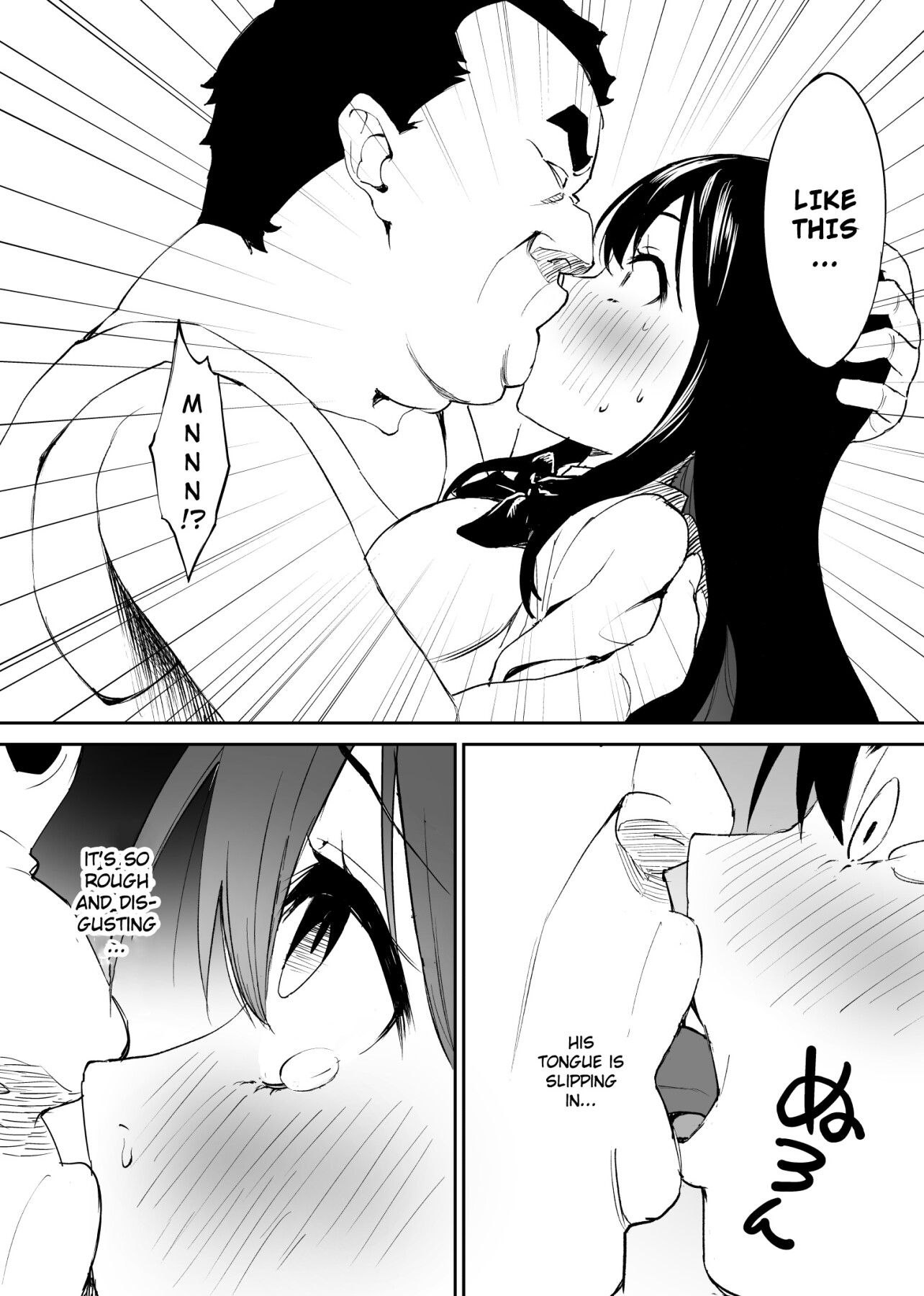 Hentai Manga Comic-A Disgusting Unemployed Old Man (Me) Was Pleased When He Irresponsibly Creampied a Beautiful JK Girl's Virgin Pussy-Read-19